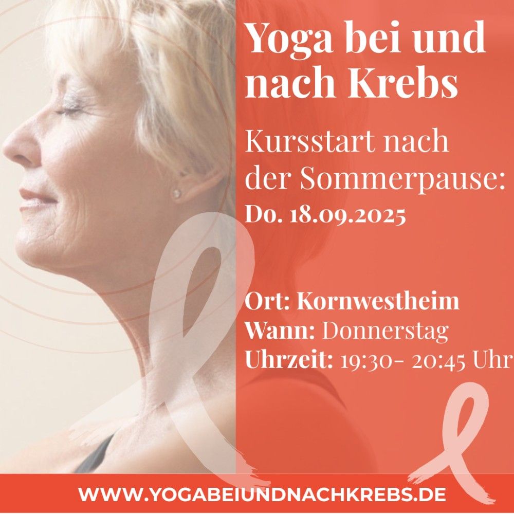 Event image for Yoga bei und nach Krebs - Kursstart September 2025 Kornwestheim 